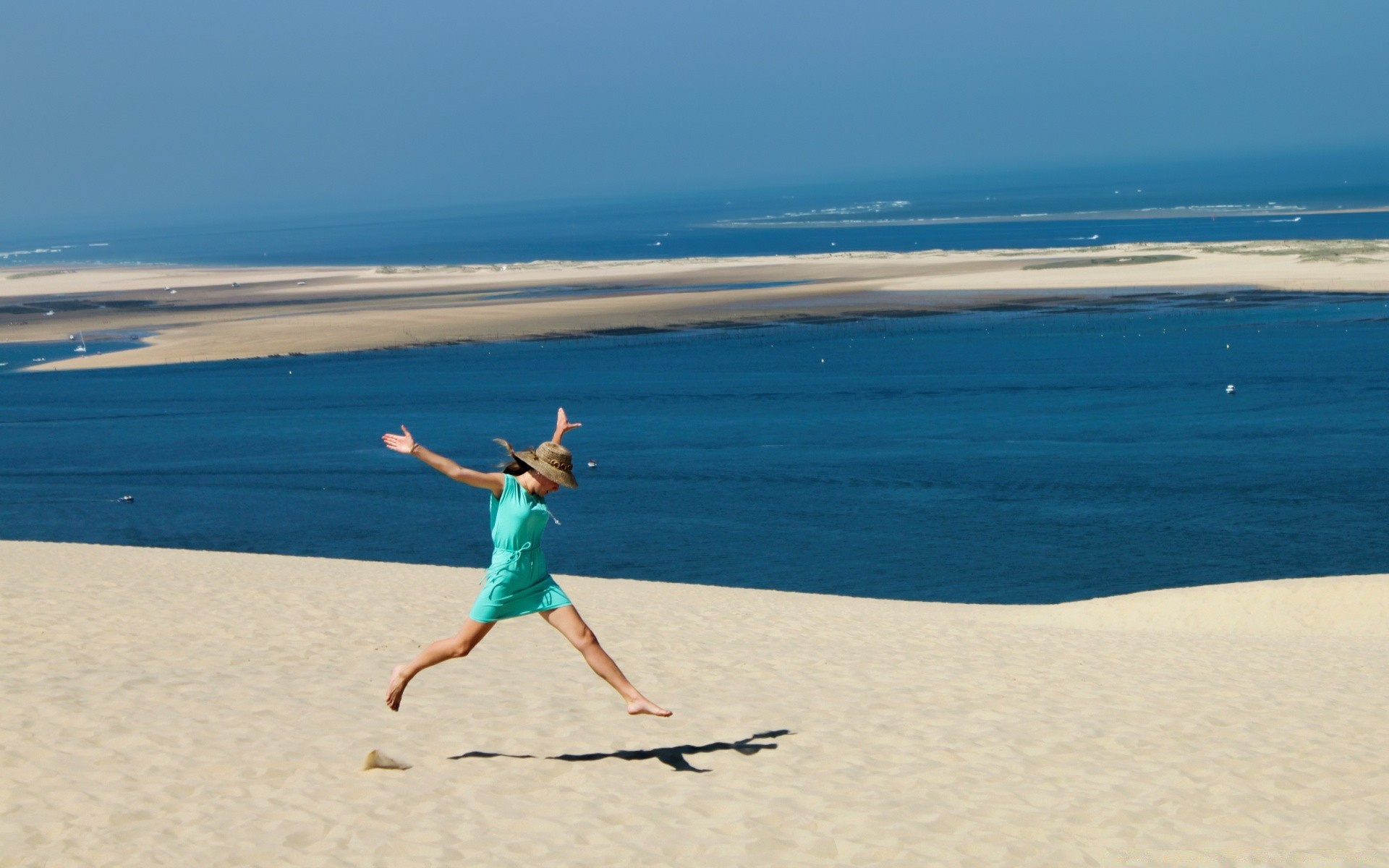 europa strand sand meer meer wasser ozean urlaub reisen sommer urlaub urlaub entspannung himmel vergnügen surfen tropisch barfuß