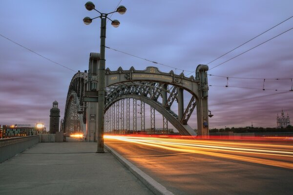 Pietro il Grande Ponte, San Pietroburgo, Russia