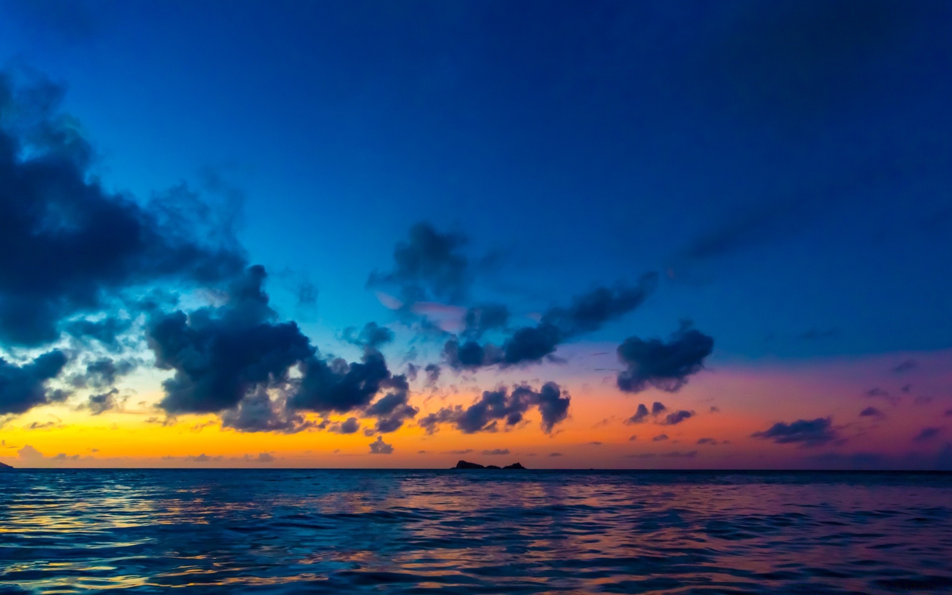 îles eau coucher de soleil ciel océan mer soir crépuscule paysage scénique lumière voyage aube à l extérieur été beau temps mer