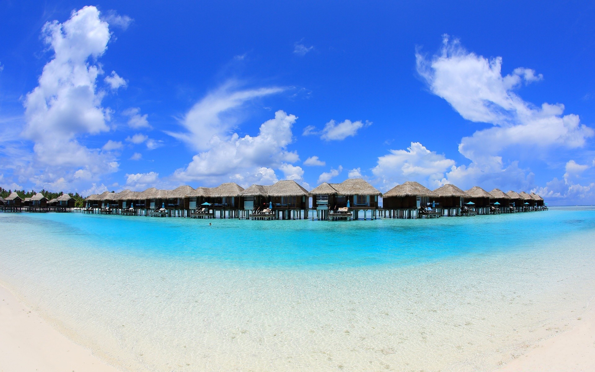 inseln wasser reisen sommer strand meer sand meer himmel tropisch ozean sonne gutes wetter