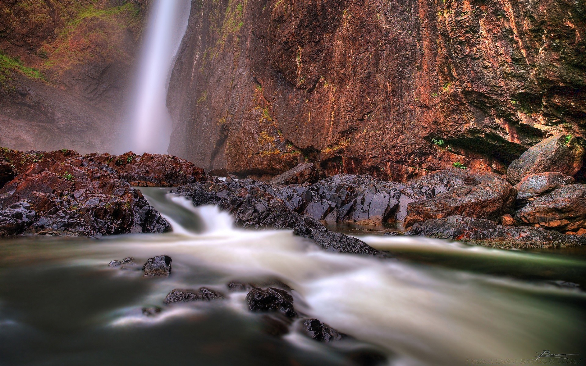 australien und ozeanien wasserfall wasser herbst fluss strom schrei holz bewegung kaskade im freien landschaft natur reisen blatt fluss - rapids rock fotografie baum