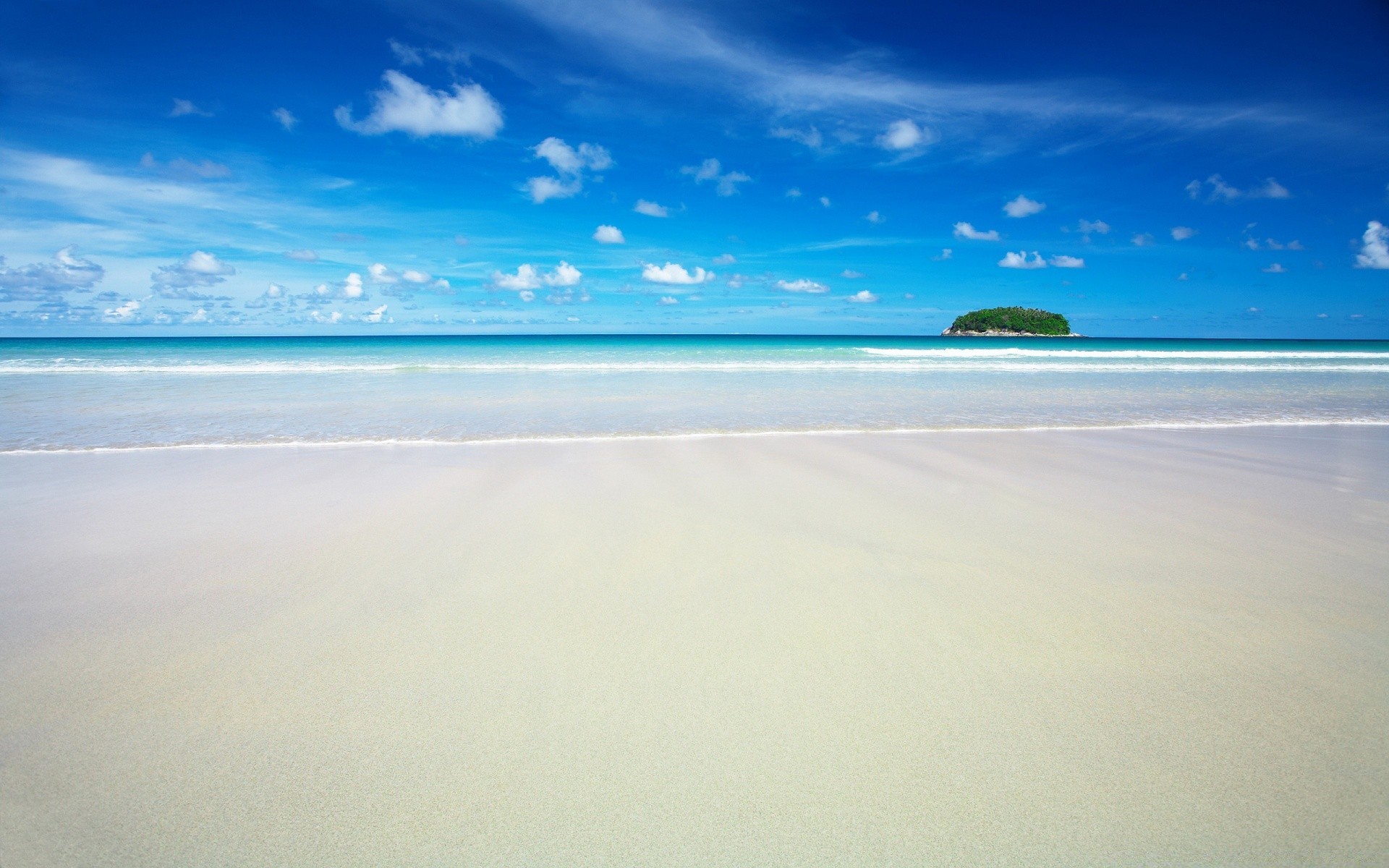 insel strand sand wasser meer landschaft meer ozean reisen sonne brandung himmel sommer insel tropisch gutes wetter urlaub landschaft idylle