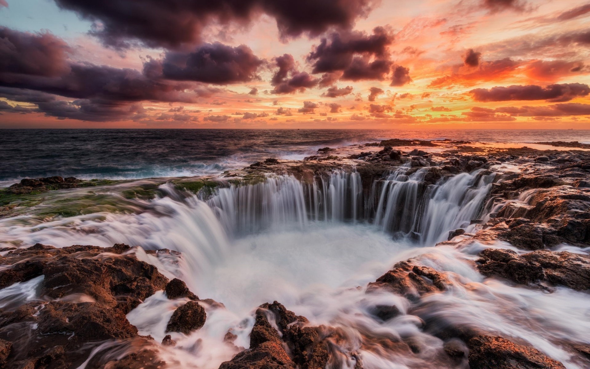 îles eau coucher de soleil voyage nature paysage photographie rock aube rivière cascade ciel à l extérieur soir crépuscule