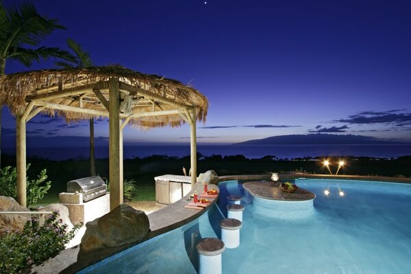 Hotel paradisíaco en la costa azul