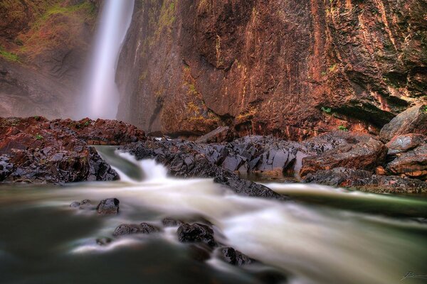 La cascada es el mejor fenómeno natural