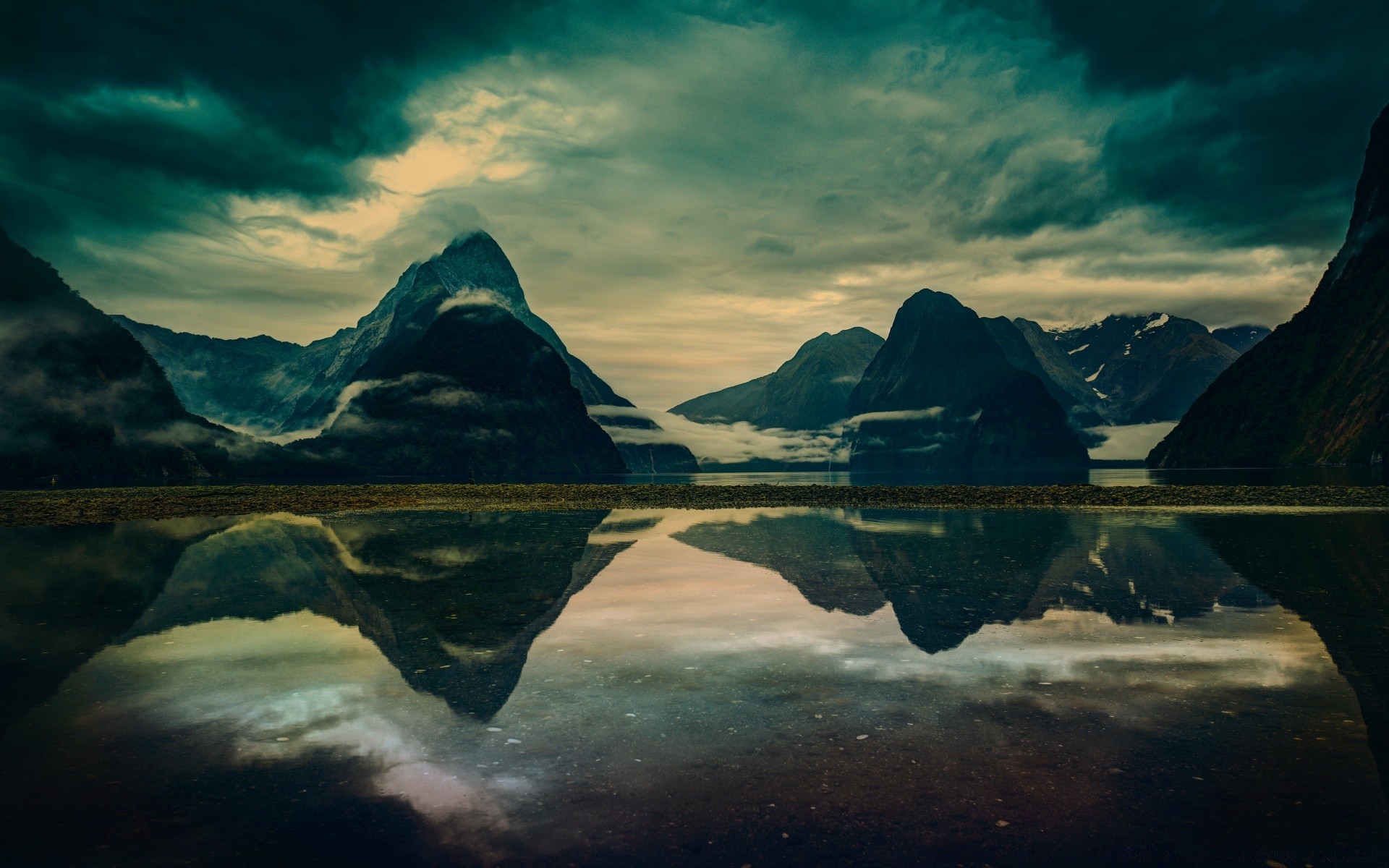 australie et océanie eau réflexion paysage coucher de soleil montagnes aube voyage lac soirée en plein air ciel crépuscule