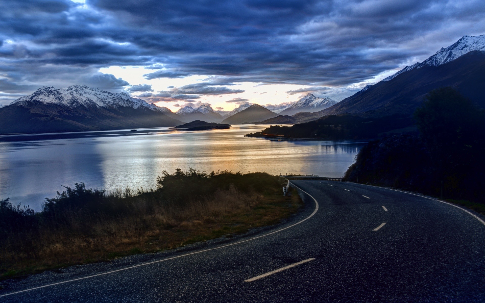 austrália e oceania paisagem montanhas lago viagens água céu natureza estrada cênica neve ao ar livre amanhecer rodovia vulcão pôr do sol árvore reflexão nuvem