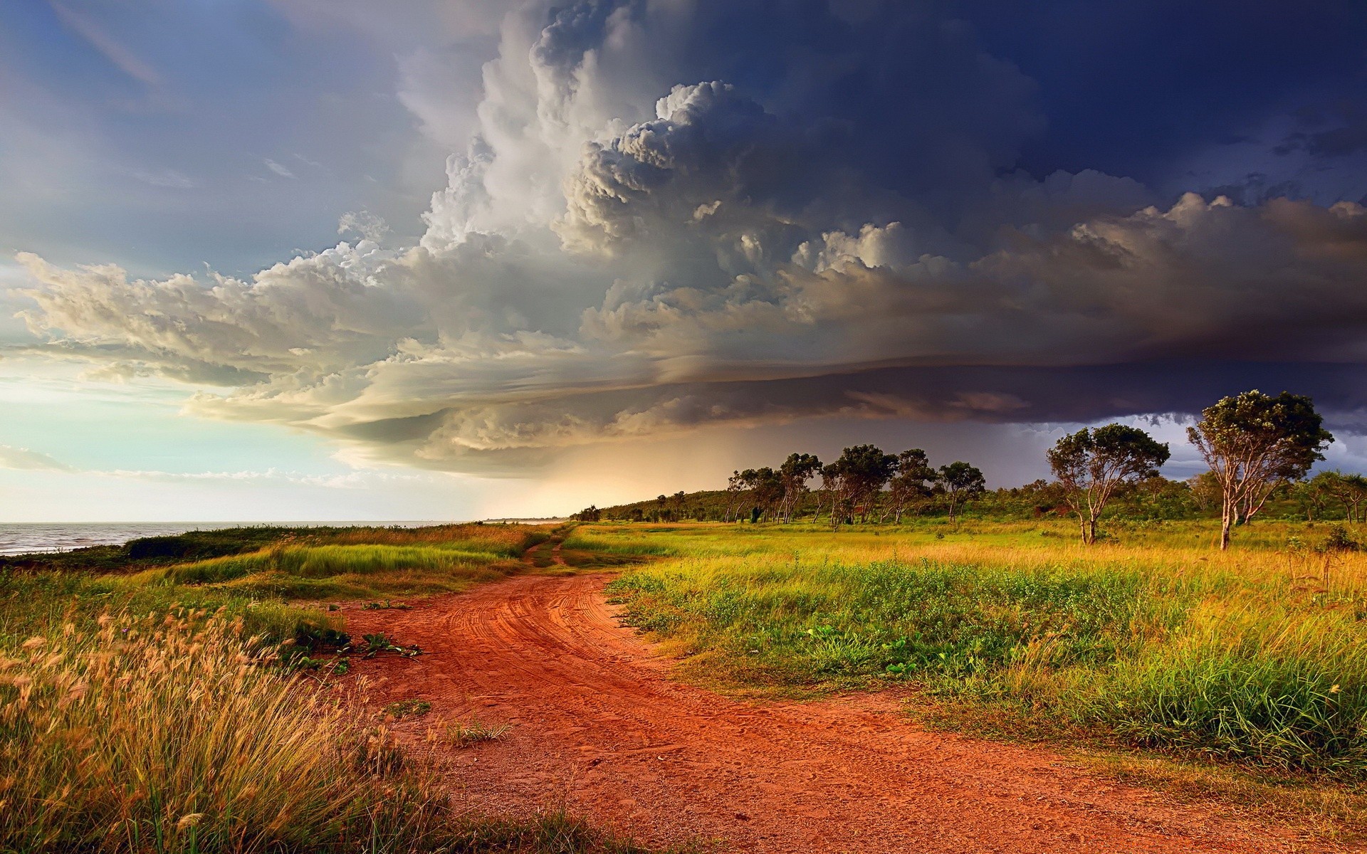 australia and oceania landscape sunset nature sky grass rural dawn countryside outdoors sun summer field fair weather travel agriculture cloud