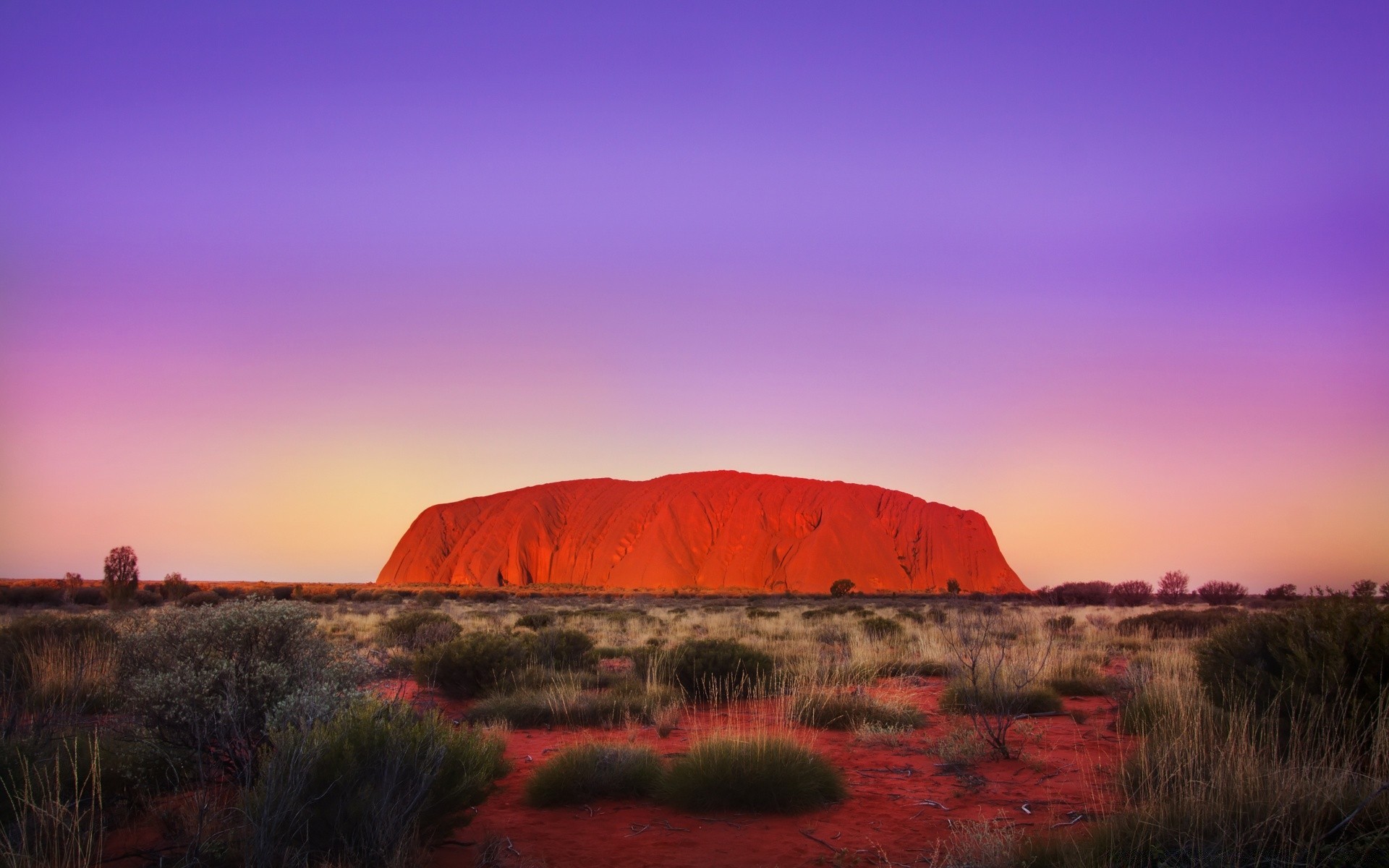 australia e oceania tramonto alba paesaggio deserto sera cielo crepuscolo viaggi all aperto natura