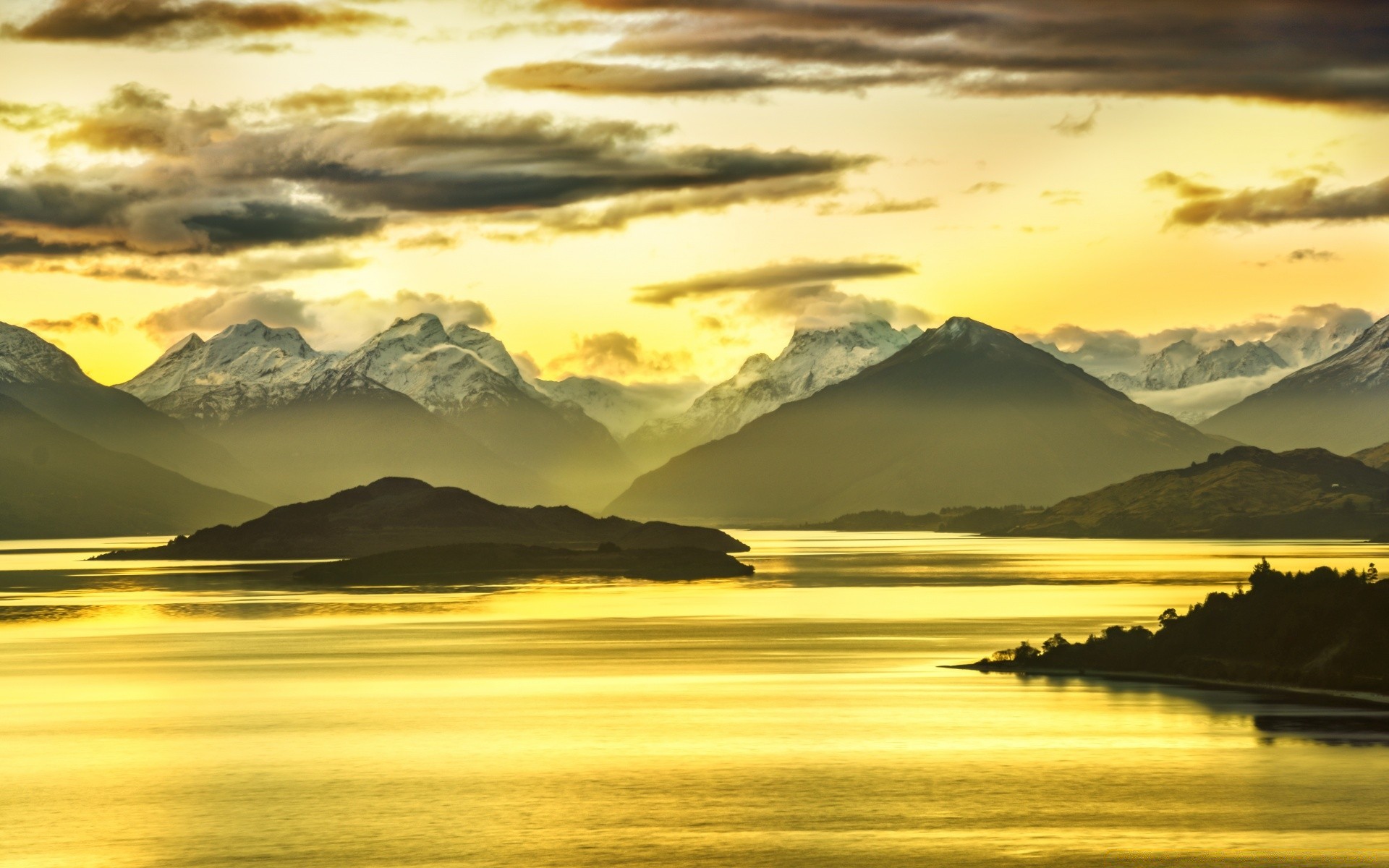 australien und ozeanien sonnenuntergang wasser dämmerung berge himmel landschaft reisen natur sonne schnee see abend reflexion gutes wetter im freien