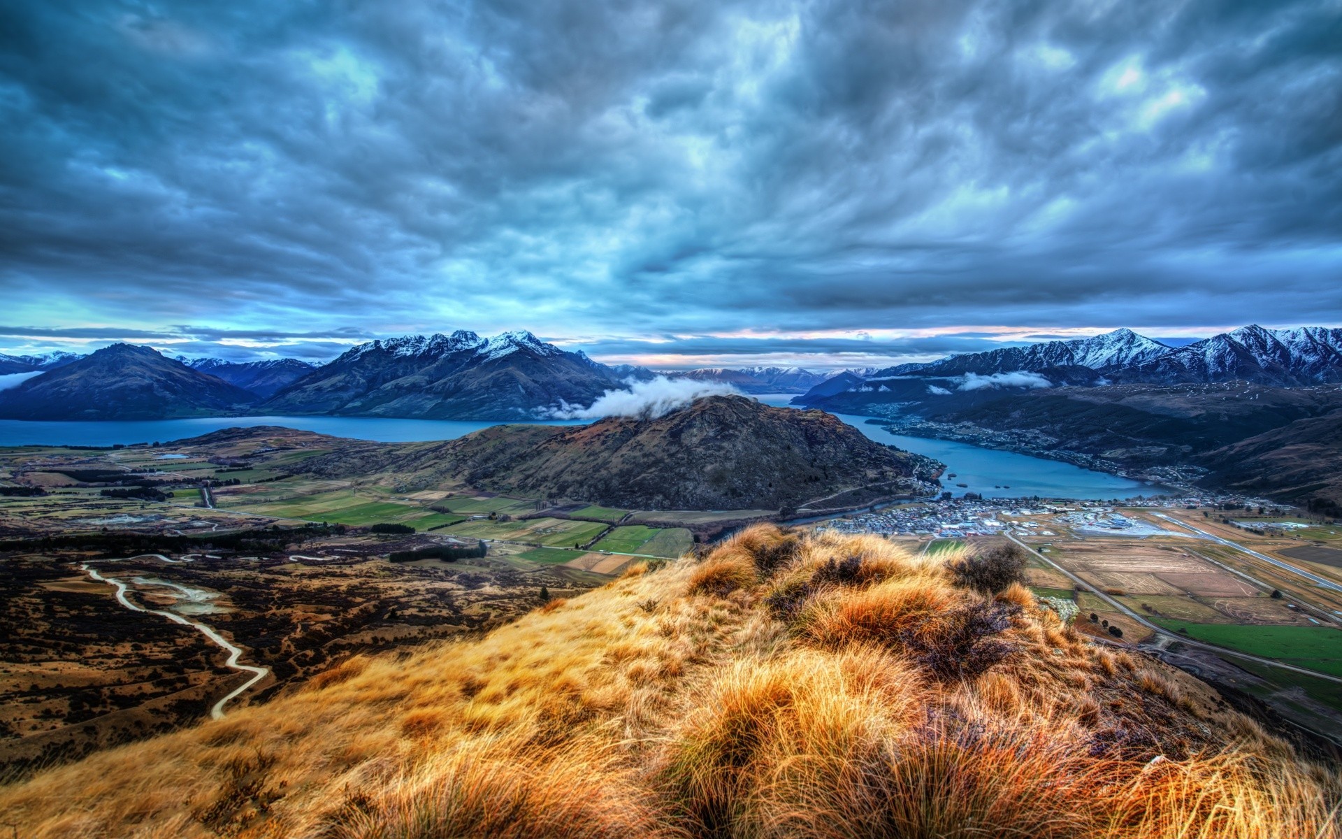 australia and oceania landscape travel sky mountain nature outdoors scenic sunset