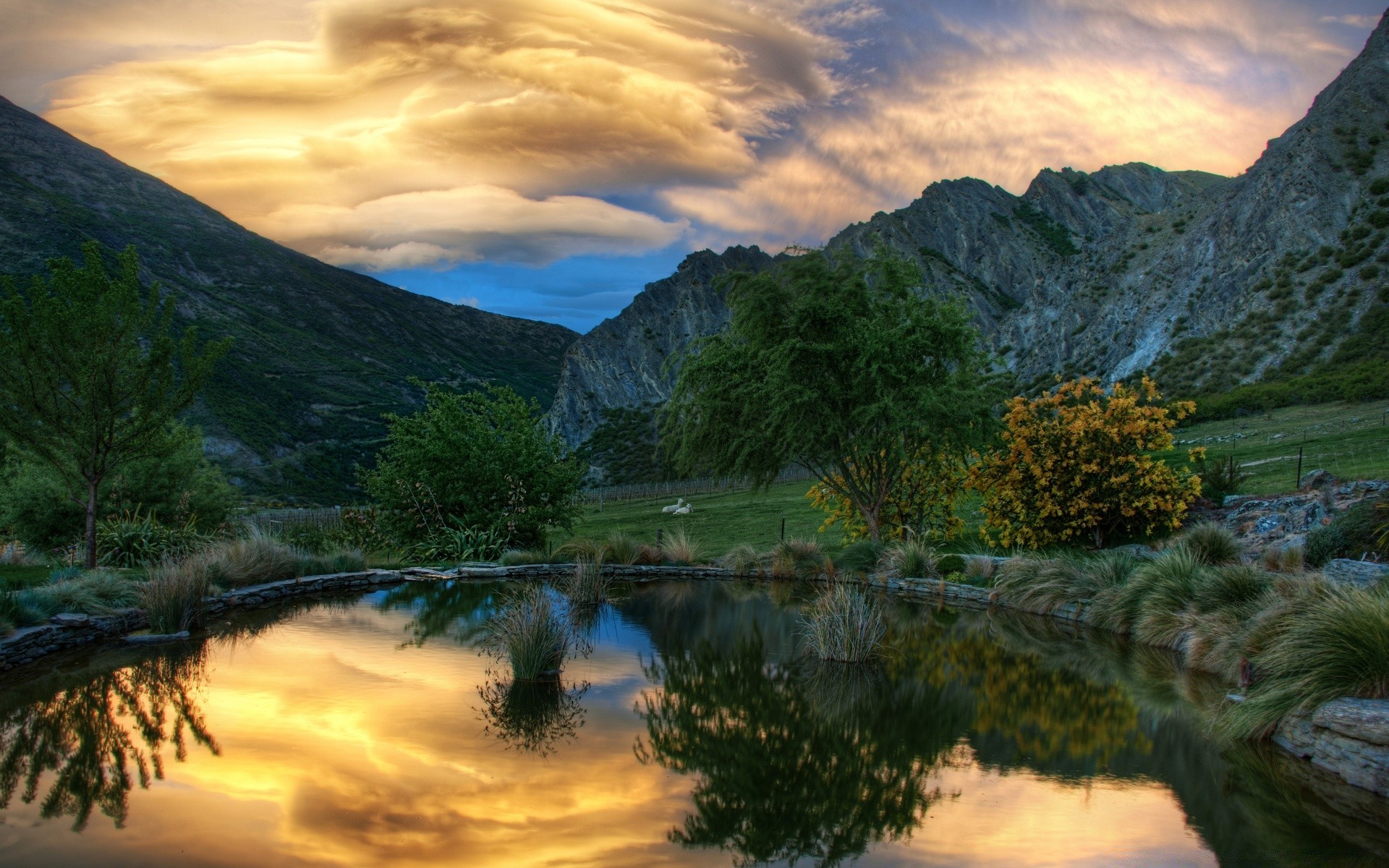 australia and oceania water travel mountain nature landscape sunset river outdoors evening sky dawn reflection tree lake wood scenic rock summer