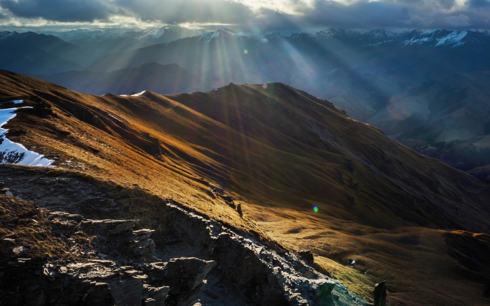 australia and oceania mountain landscape travel snow outdoors volcano sky nature daylight scenic hike sunset valley dawn