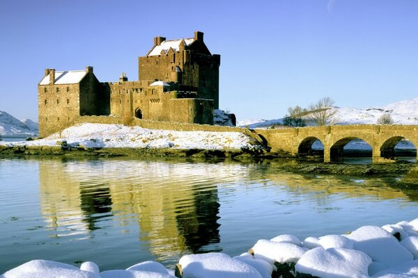 Architektur Wasser reisen Schloss