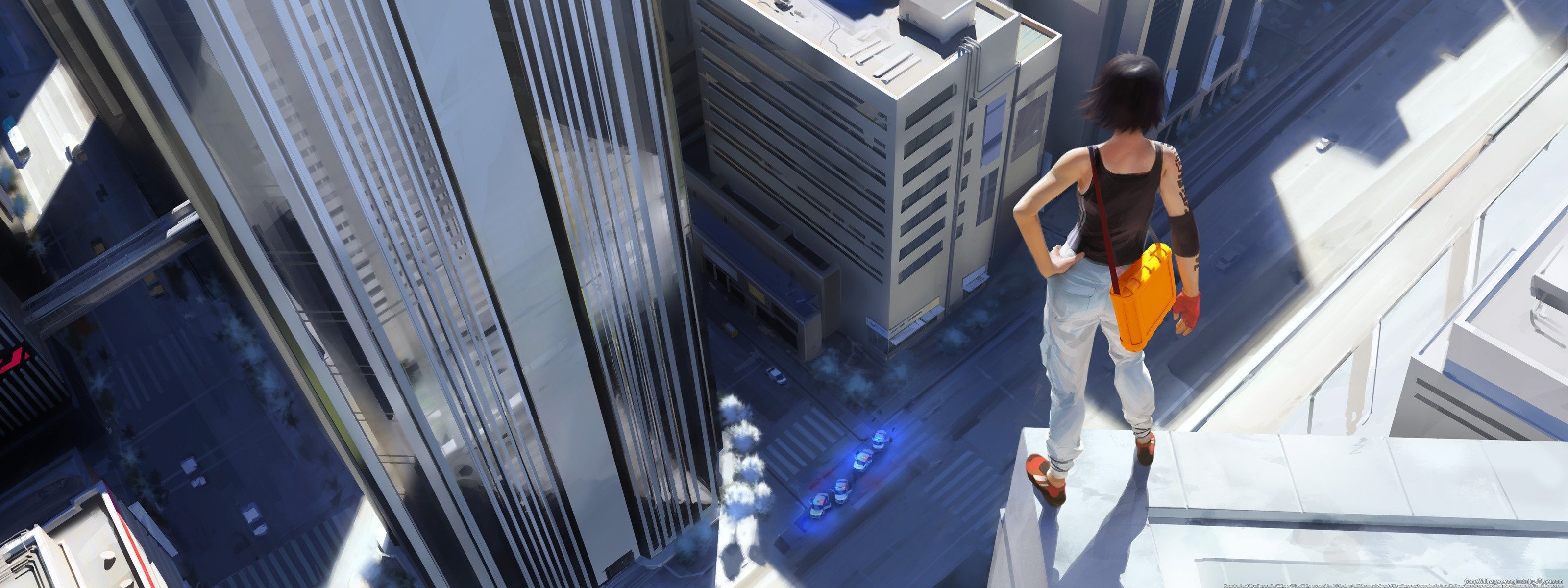 mirrors edge девушка высота