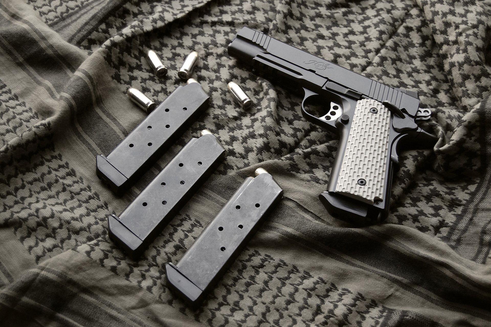 кимбер заказ 1911 пистолет оружие магазины ткань