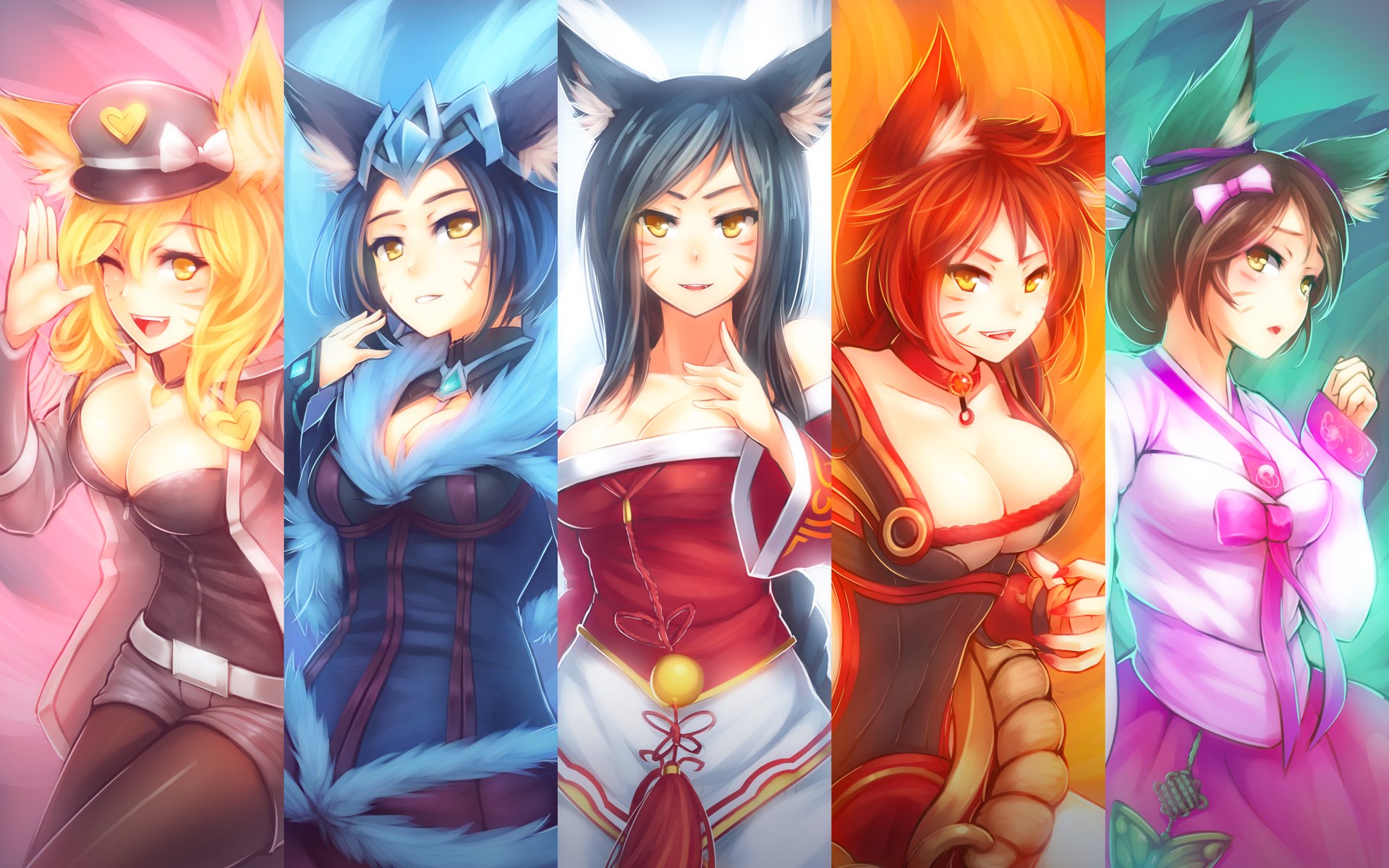 lol ahri лига легенд лисица девять лис