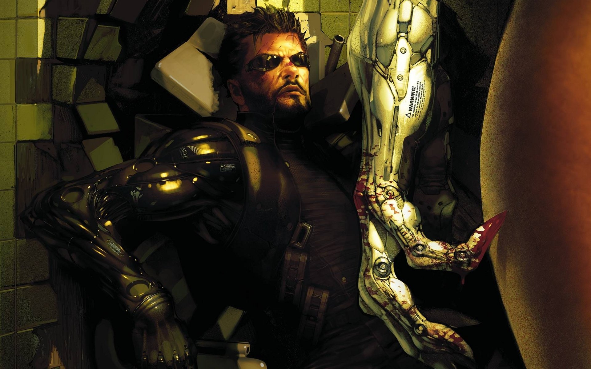 deus ex human revolution адам дженсен рука